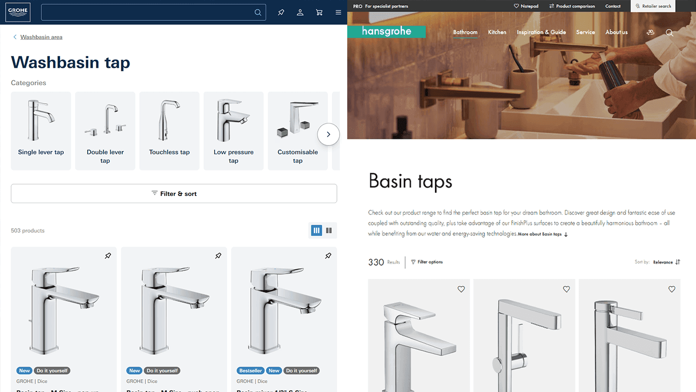 Grohe vs Hansgrohe: Which Brand Is Better?