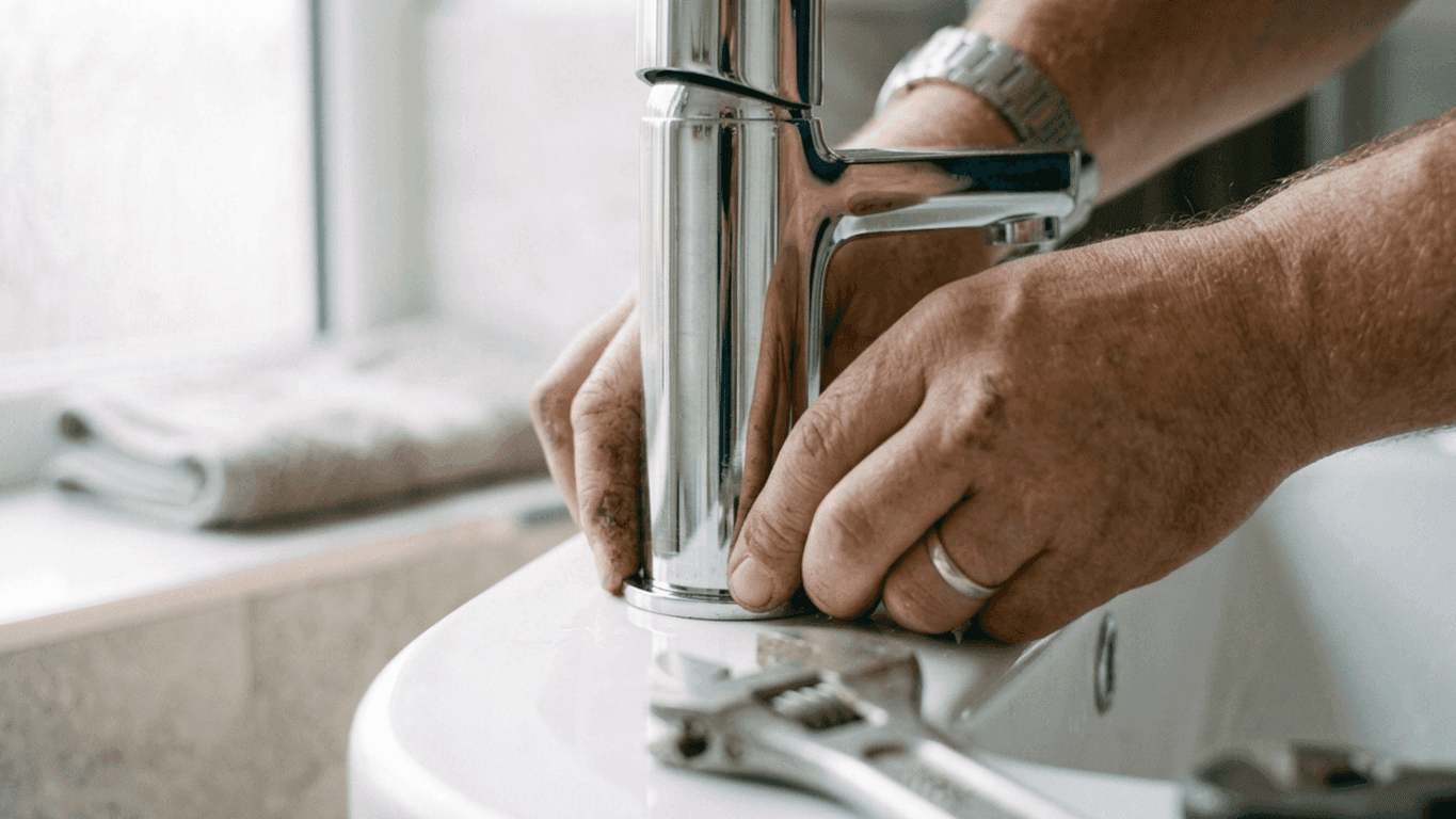 How to Fit a Basin Tap