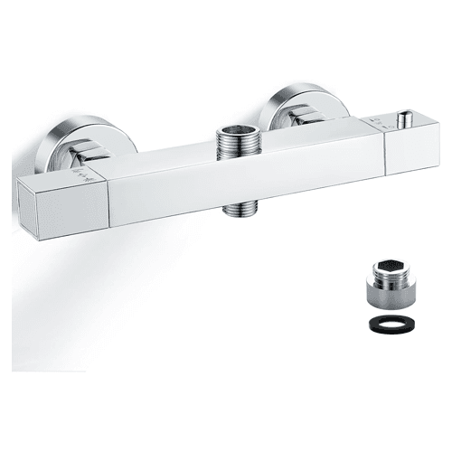 Bevankly Square Thermostatic Shower Mixer Bar