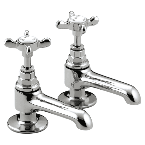 Bristan 1901 Basin Pillar Taps