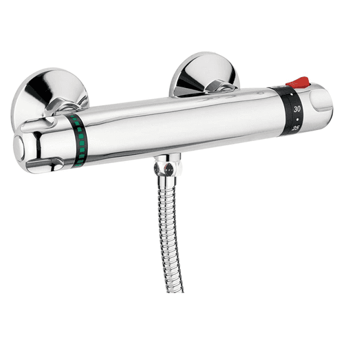 Enki Luna Thermostatic Shower Mixer Bar